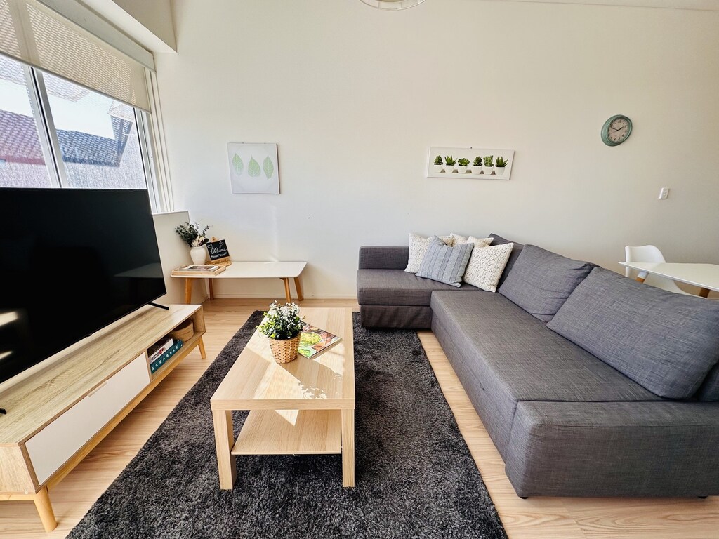 Stijlvol appartement met 1 slaapkamer in het centrum van Adelaide