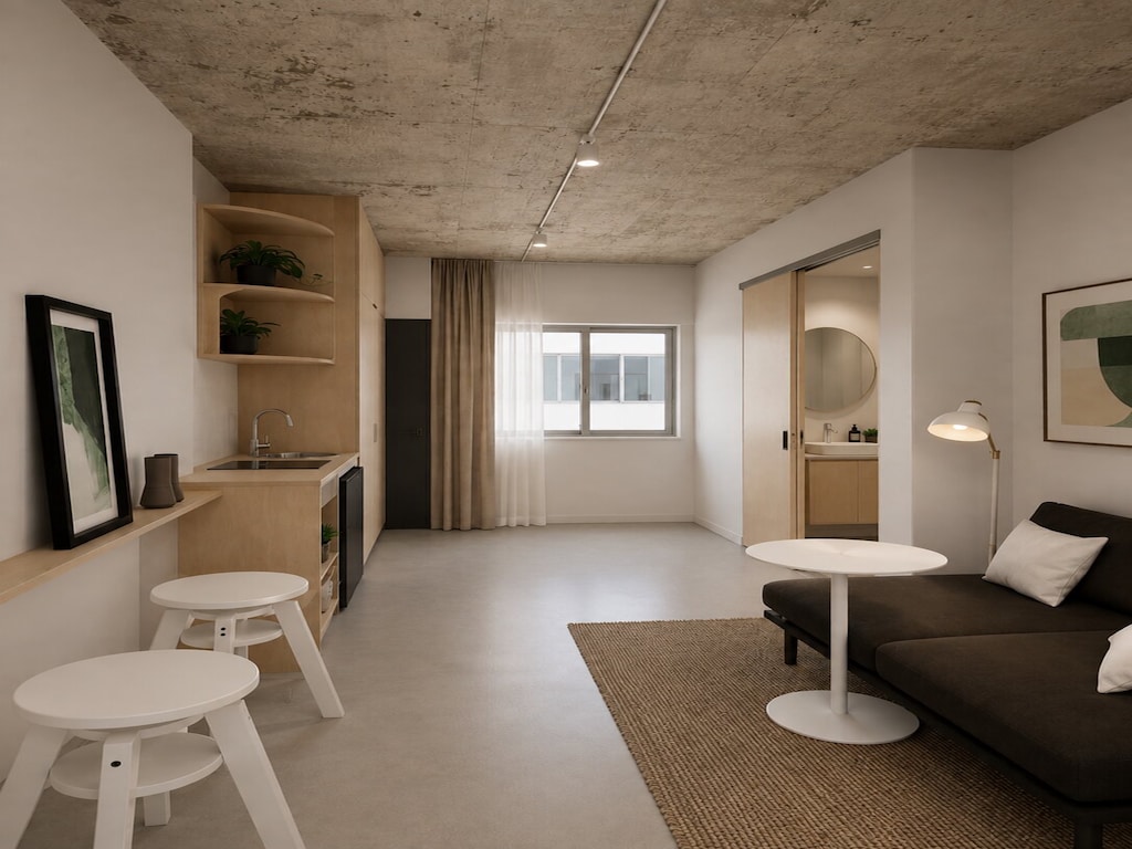 Studio, werkruimte en dakterras in het centrum van Darwin