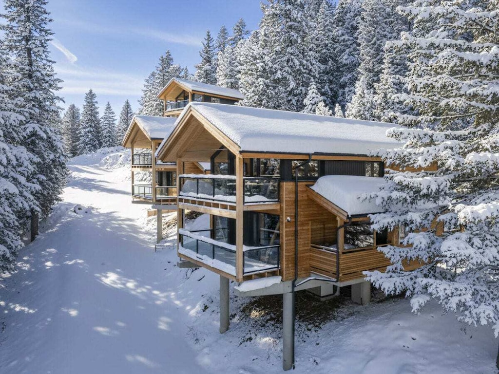Hütte in Turrach mit Sauna und Balkon