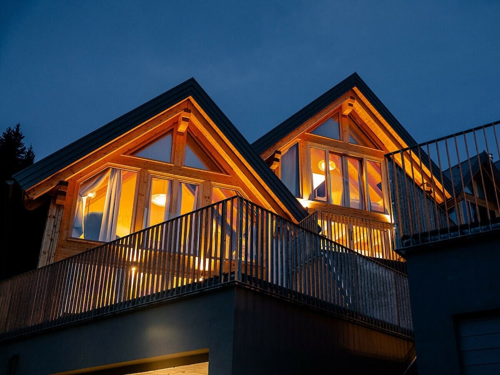 Chalet #7 mit 3 Schlafzimmern und Sauna