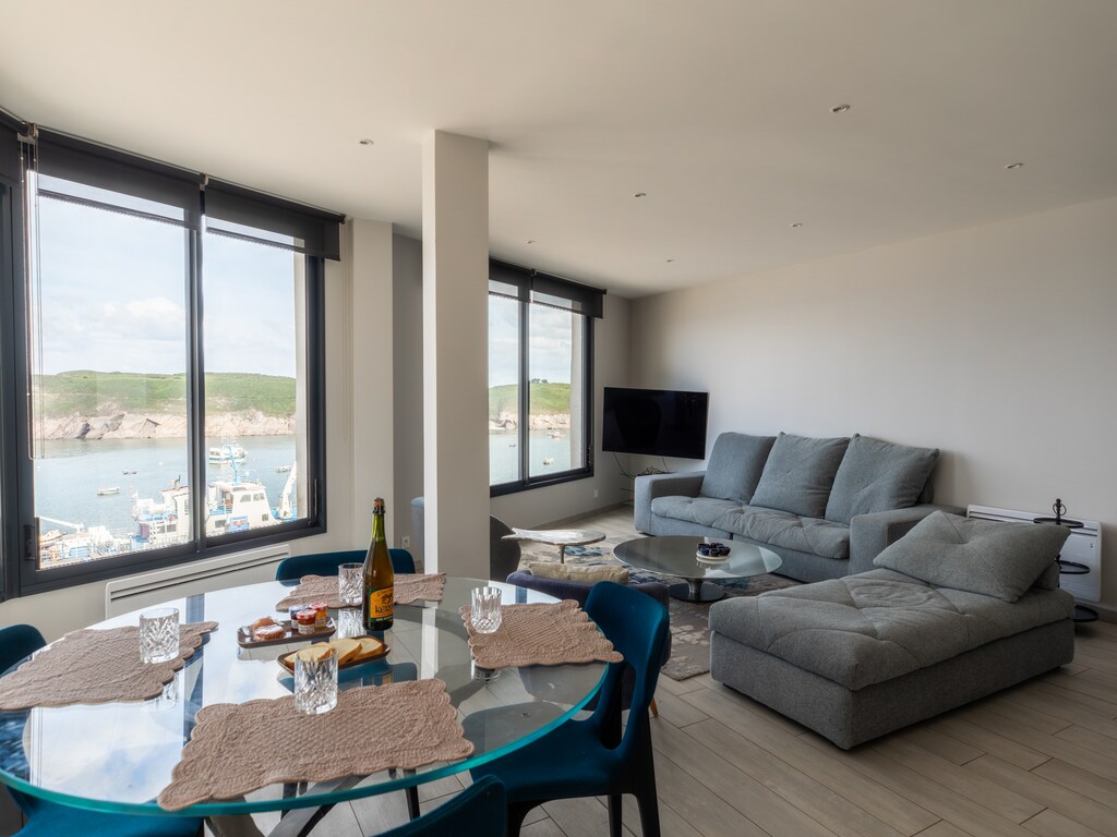 Appartement met panoramisch uitzicht op zee in Le Conquet