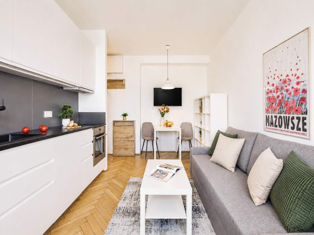 Appartement in Warschau vlakbij de metro
