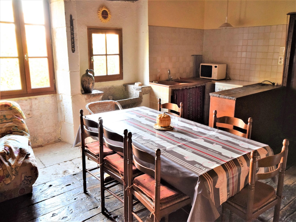Huis bij Cahors met privé natuurgebied