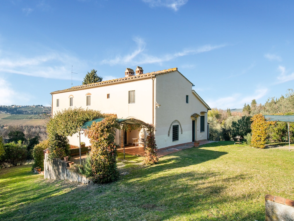 Ferienhaus in der Toskana Weinberge