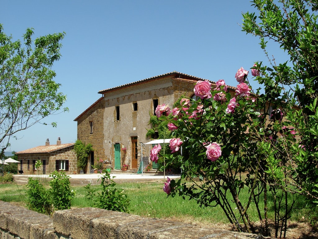 Romantisches Bauernhaus mit Pool
