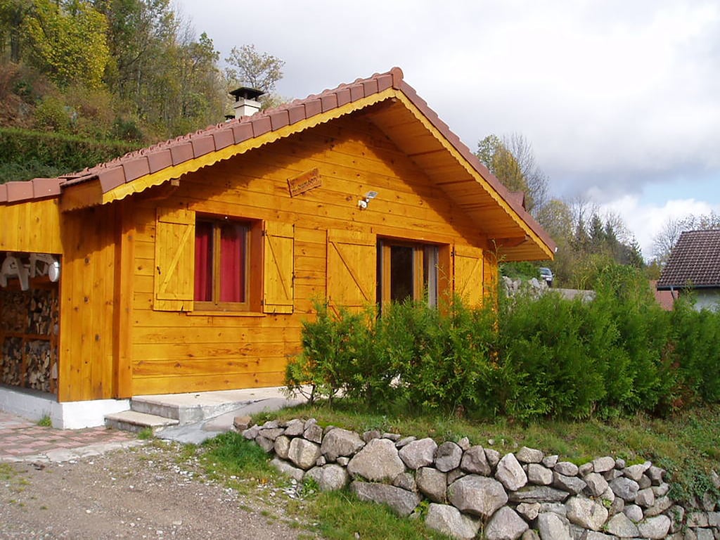 Chalet met terras bij het Vogezen bos