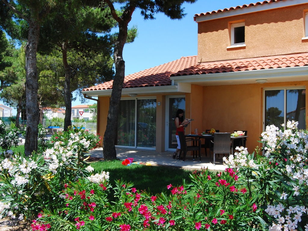 Vakantiehuis met tuin in mediterrane stijl