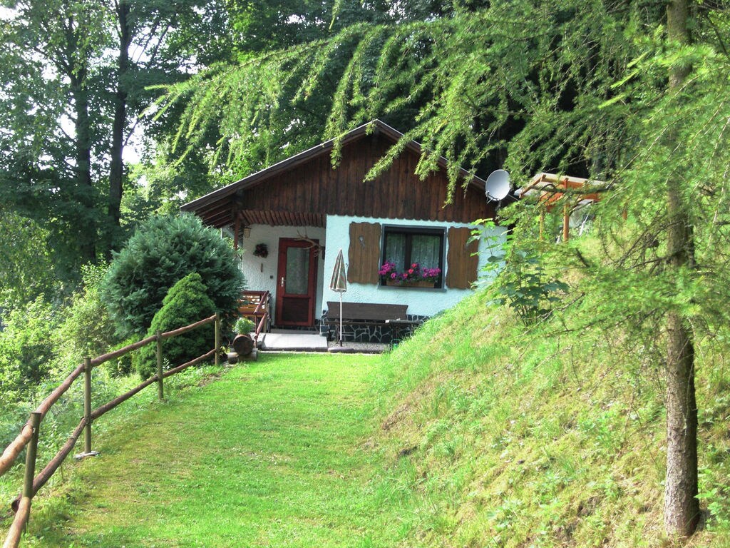 Gelegen vakantiehuis in Lichtenau met tuin
