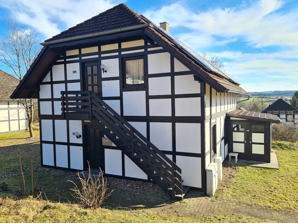 Appartement in een vakwerkhuis