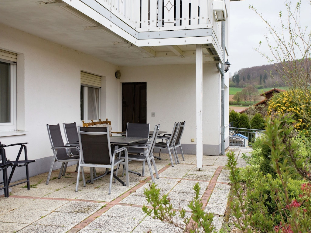 Appartement met privéterras in Homberg