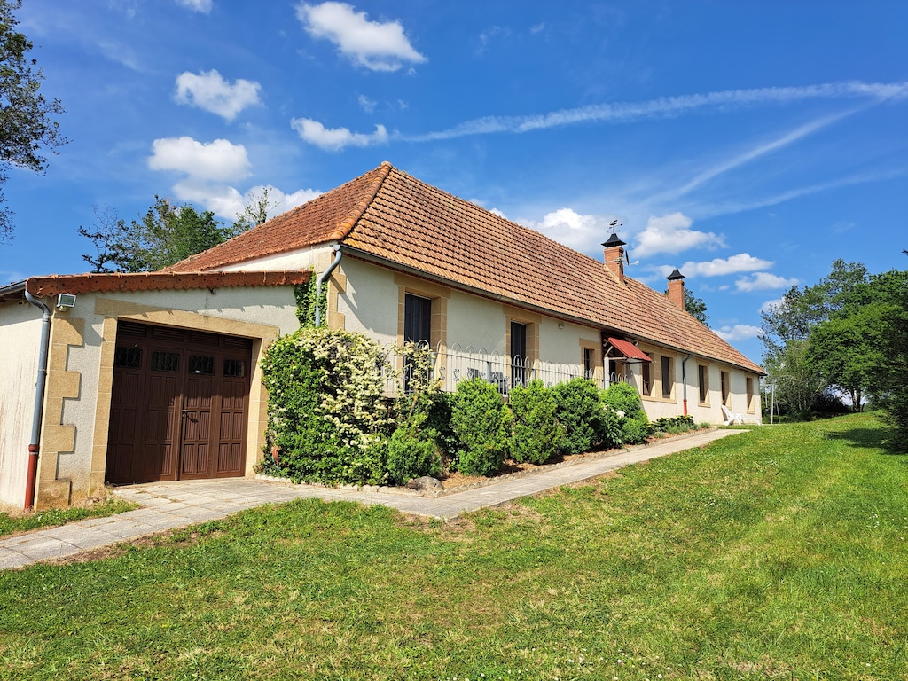Ferienhaus in Vieure am See