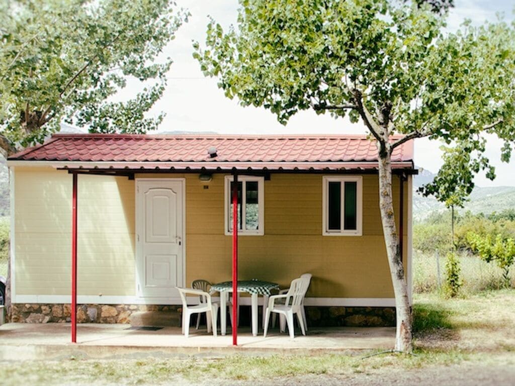 Chalet met overdekt terras in Aragon