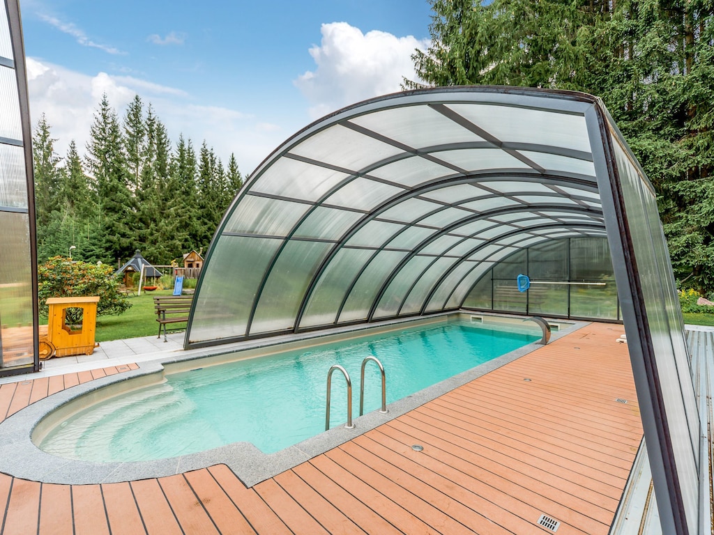 Vakantiehuis in Jägersgrün met Sauna