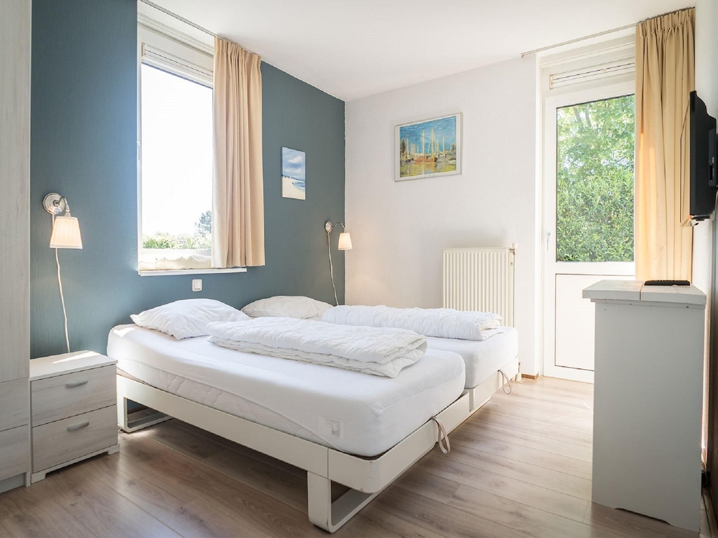 Verzorgd appartement met whirlpool vlakbij zee