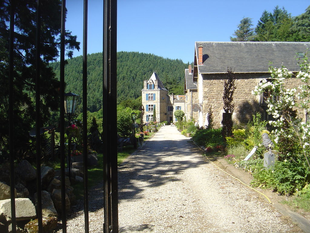Chateau d'Ardèche Saint Prix apparteme Ferienhaus 