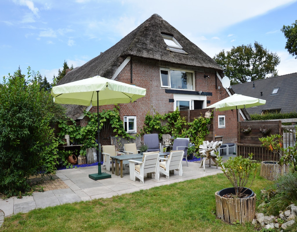 Ferienhaus mit umzäuntem Garten in Wapse (Niederlande) und 5 Hunde erlaubt