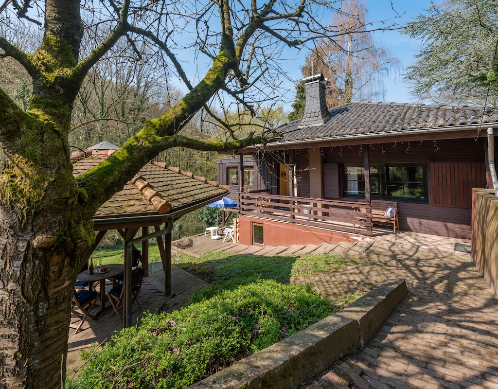 Vakantiehuis met omheinde tuin in Eichenborn (Duitsland) 2 honden zijn welkom