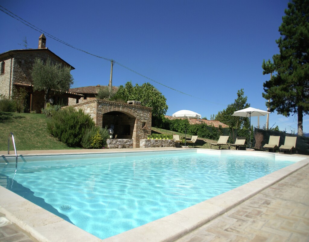 Vakantiehuis met privé zwembad in Umbertide (Italië) voor 7 personen