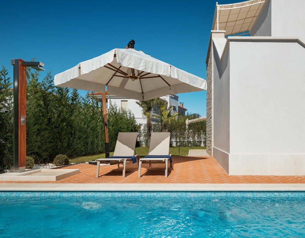 Vakantiehuis met privé zwembad in Vabriga (Kroatië) voor 8 personen