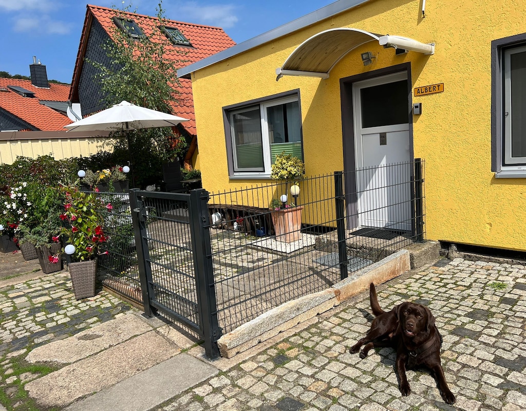 Vakantiehuis met omheinde tuin in Wernigerode OT Hasserode (Duitsland) 4 honden zijn welkom