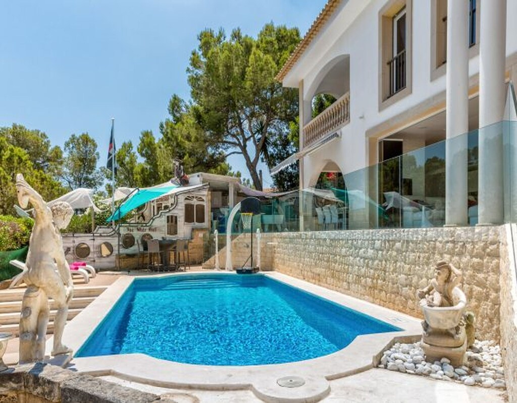 Vakantiehuis met privé zwembad in Portals Nous, Calvia (Spanje) voor 10 personen