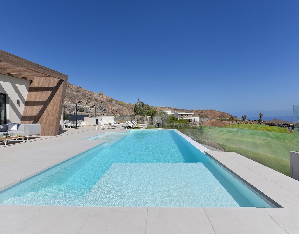 Vakantiehuis met privé zwembad in Maspalomas (Spanje) voor 12 personen