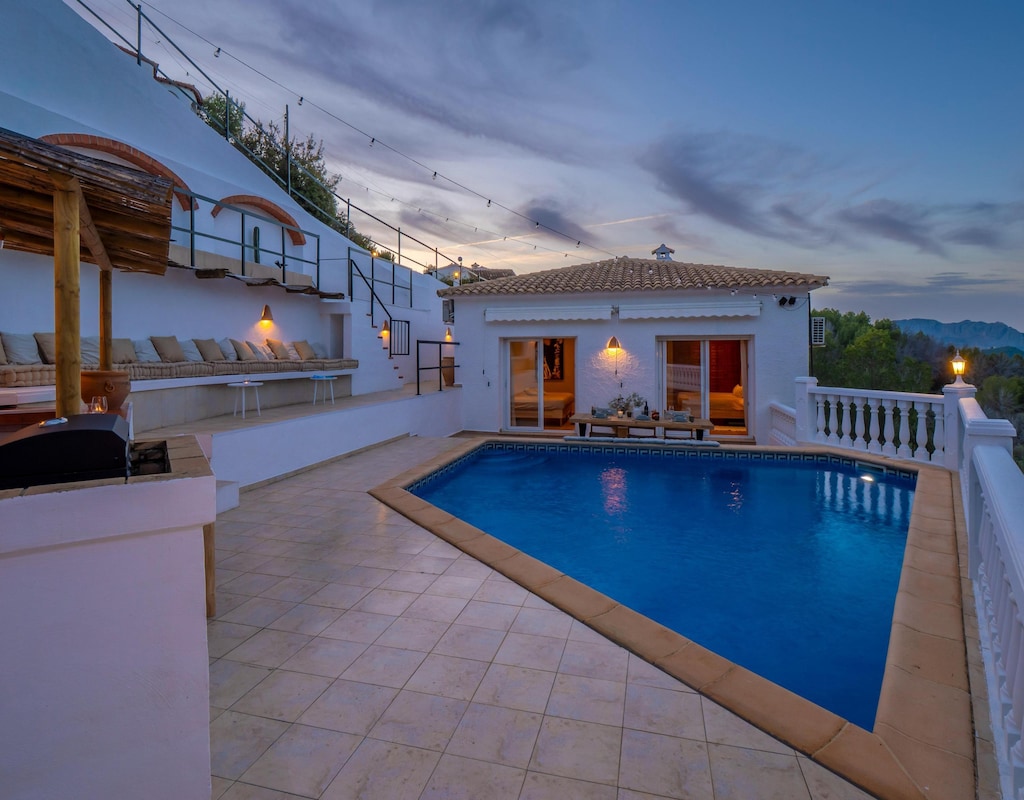 Vakantiehuis met privé zwembad in Alicantie (Spanje) voor 6 personen