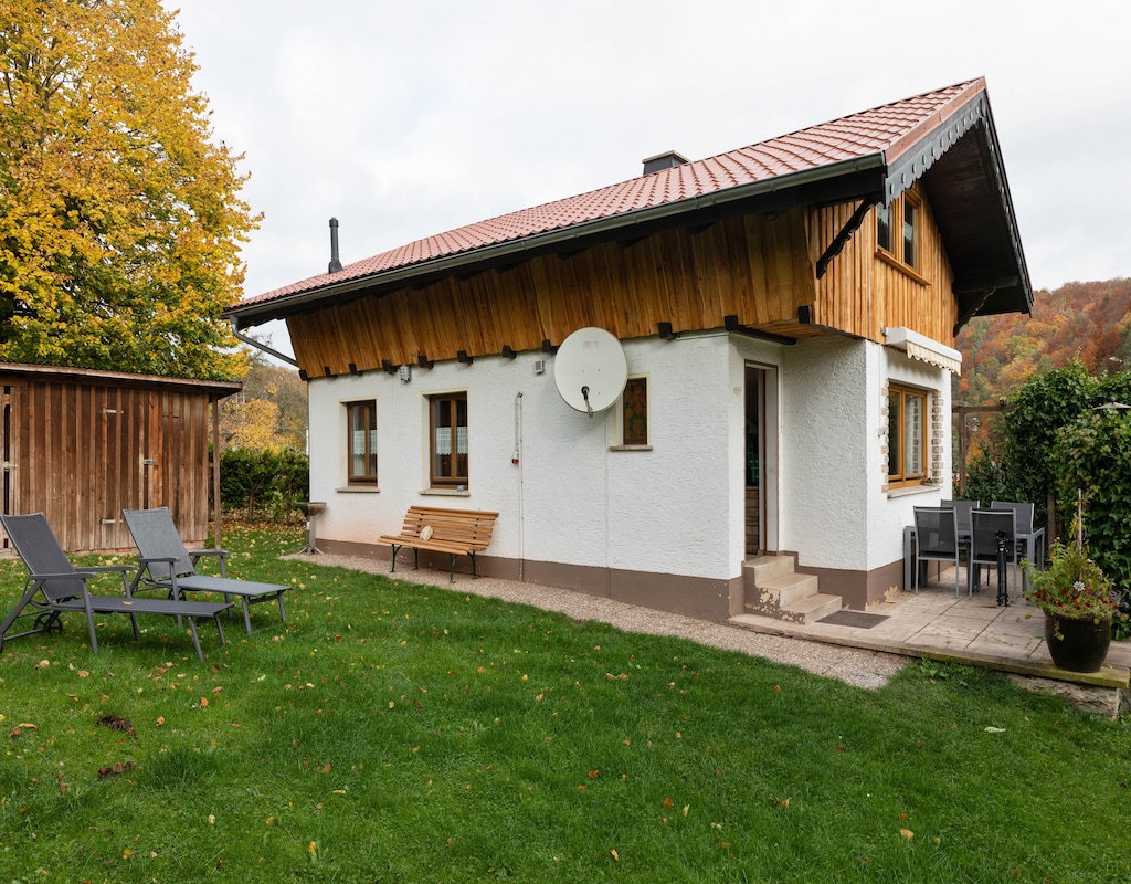 Vakantiehuis met omheinde tuin in Mosbach (Duitsland) 2 honden zijn welkom