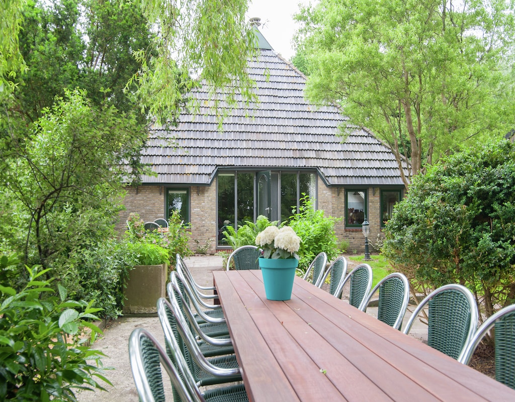 Vakantiehuis met omheinde tuin in Waskemeer (Nederland) 3 honden zijn welkom