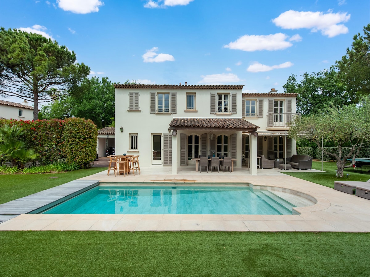 8-persoons villa in Saint Tropez op 400m van het strand