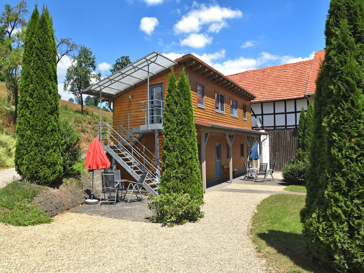 Op 1,5 km van de piste: gezellig appartement in Bad Wildungen in Bad Wildungen