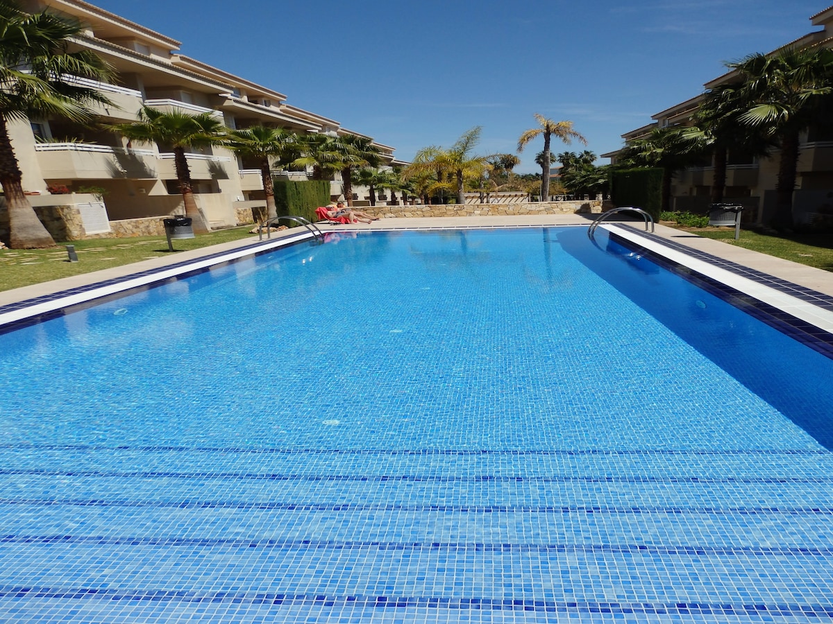 4-persoons appartement Green Paradise in Pego met zwembad in Pego