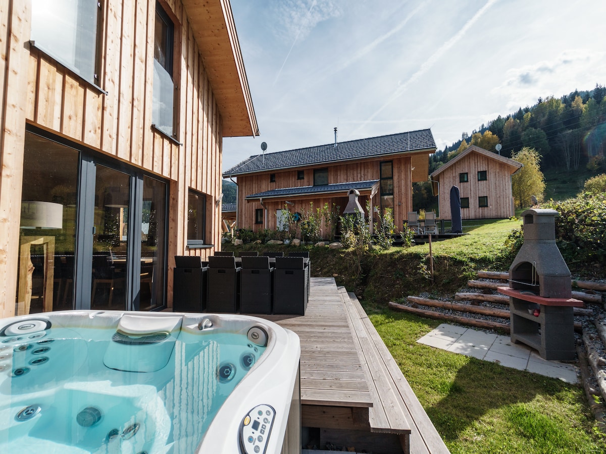 Aan de piste: Luxe chalet voor 11 personen in Sankt Georgen in Sankt Georgen am Kresichberg