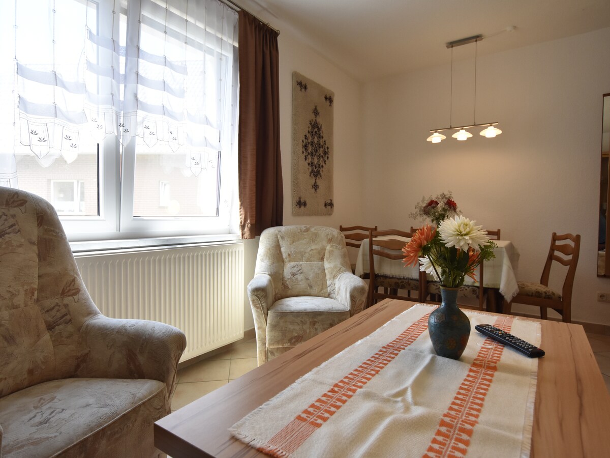 Op 800m van zee: Gezellig appartement in Pepelow voor 4 personen in Pepelow