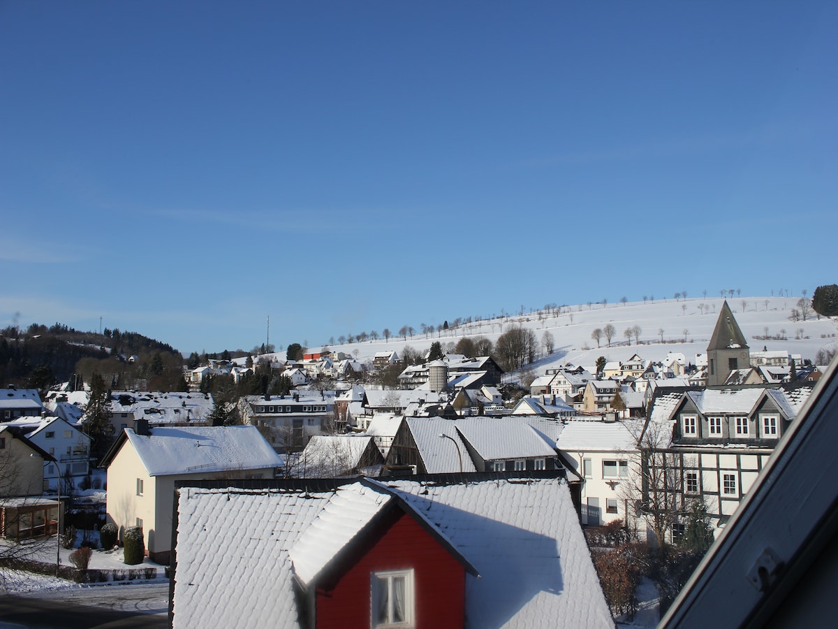 4-persoons appartement Bellevue in het centrum van Willingen in Willingen