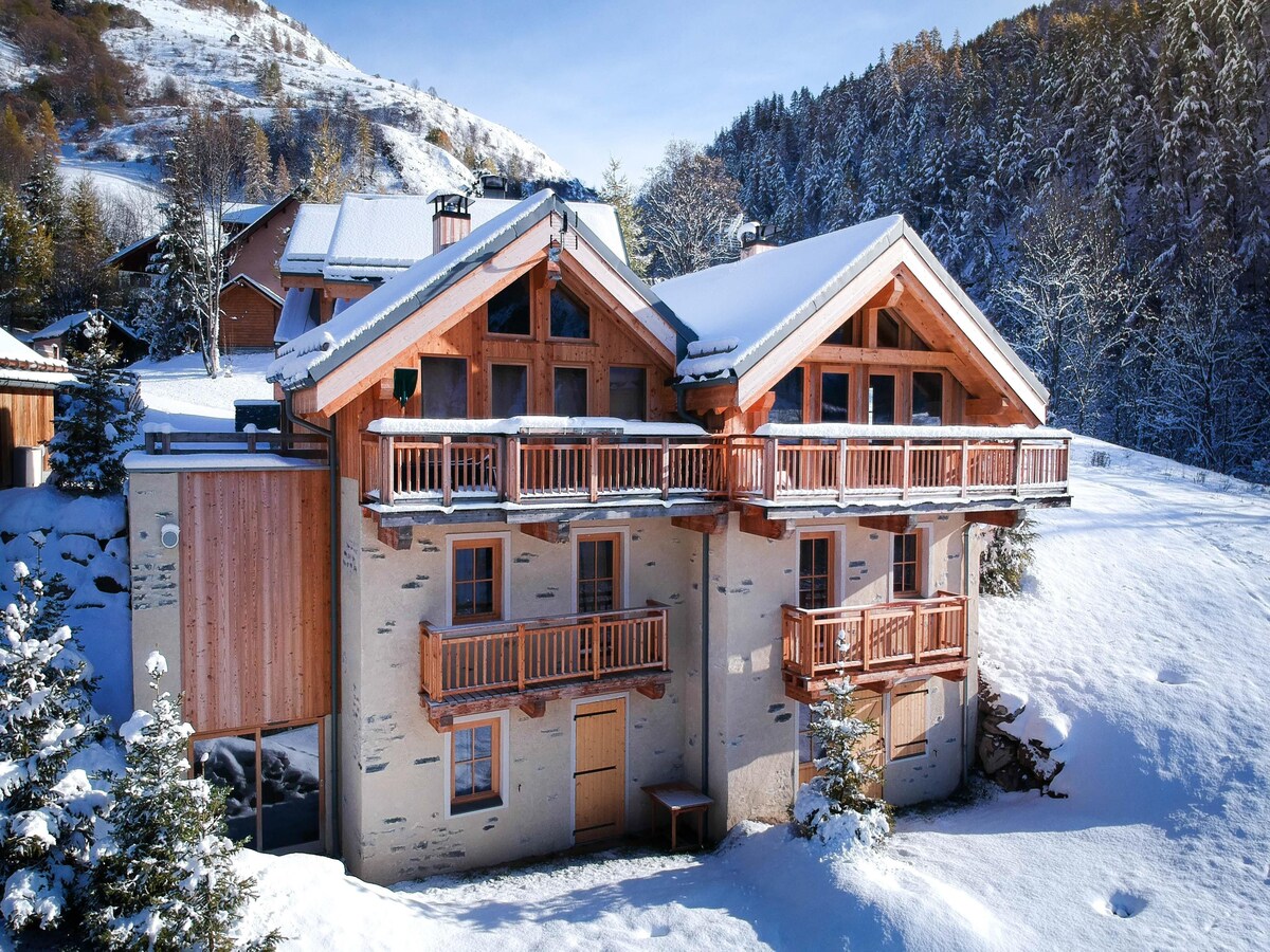 Ruim chalet Les Lions Blancs in Valloire voor 12 personen in Valloire