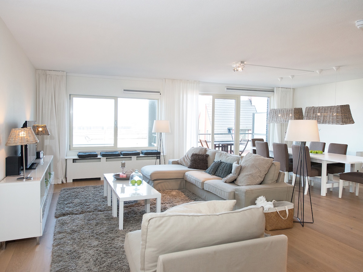 5-persoons modern appartement in Scheveningen nabij het strand