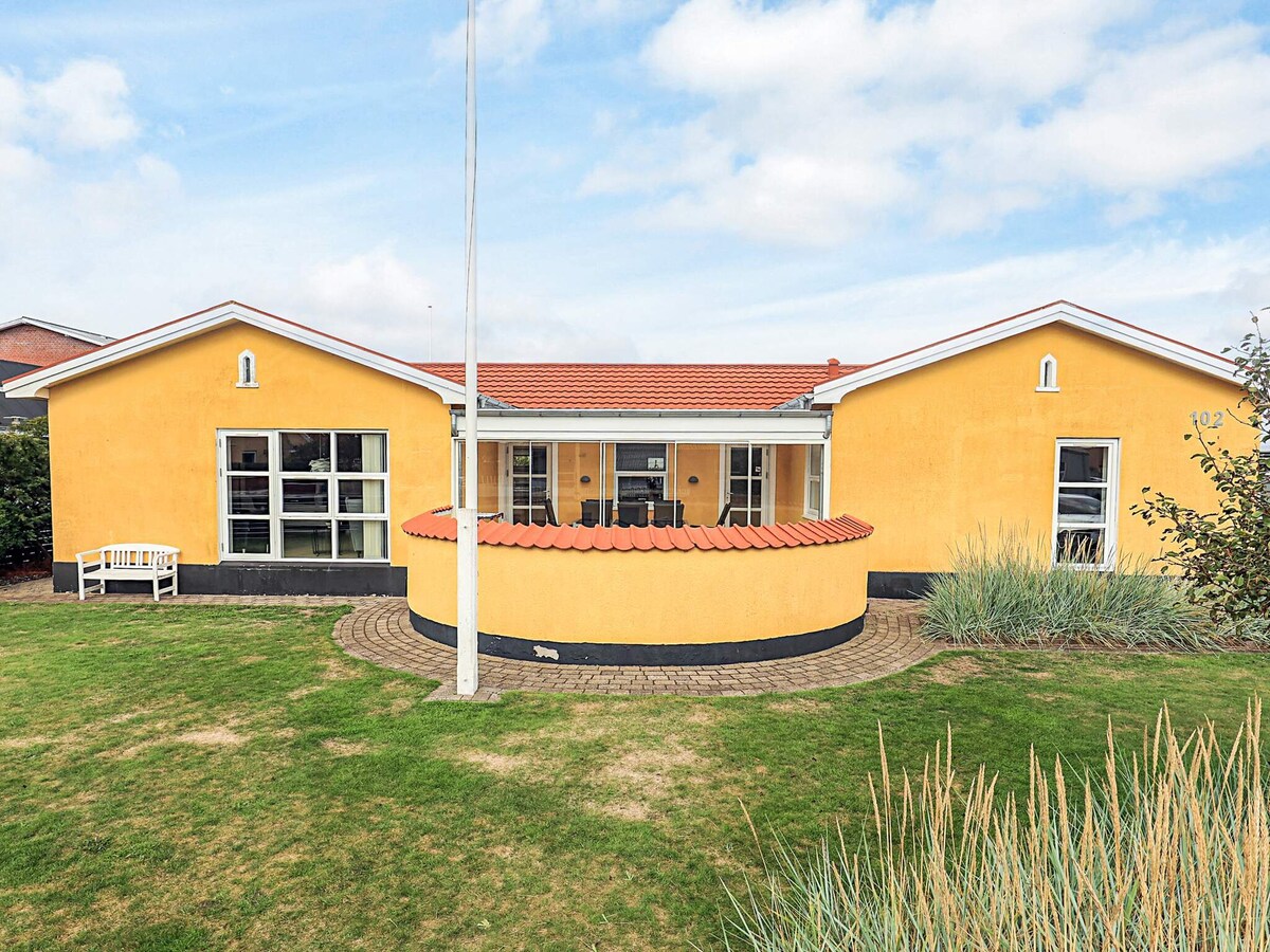 Op 1,0 km van zee: ruim vakantiehuis voor 8 personen in Skagen in Skagen
