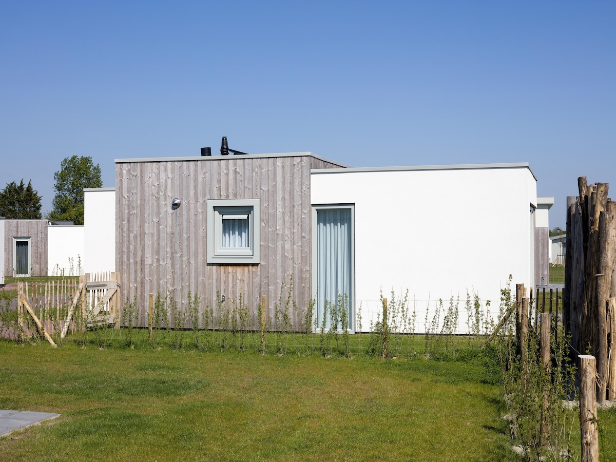 Moderne bungalow voor 6 personen in Nieuwvliet-Bad in Nieuwvliet