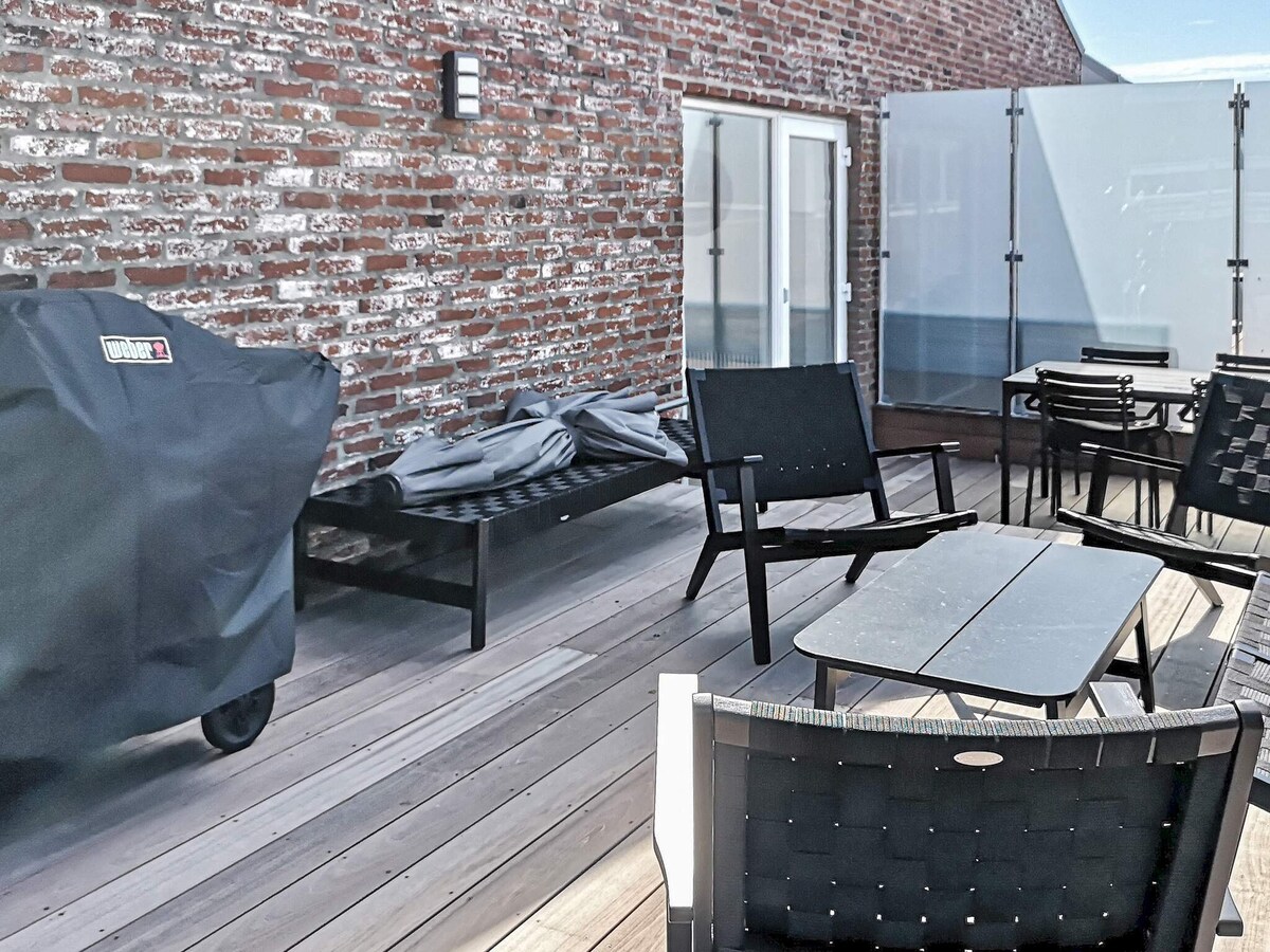 6-persoons luxe appartement aan zee in Ringkøbing