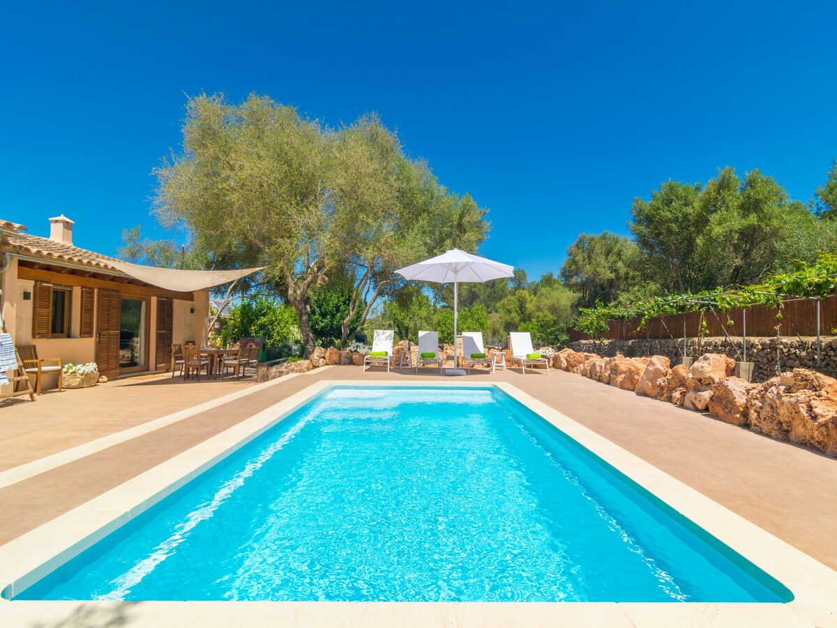 Villa Es Tancat Prim in Algaida met privézwembad in Algaida