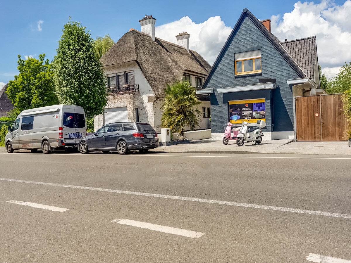 Wellnessvilla met privézwembad voor 8 personen in Avelgem