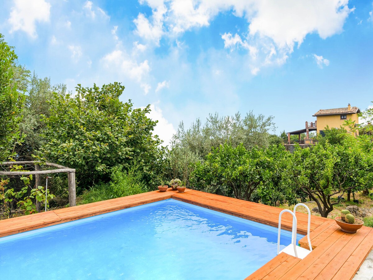 6-persoons villa met privézwembad in Mascali in Mascali