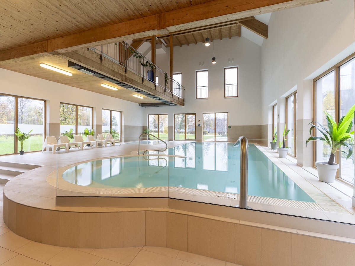 Aan de piste: Luxe chalet studio in Obertraun aan het meer in Obertraun