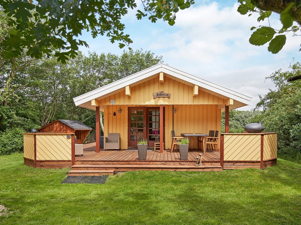 Op 300 m van zee: Gezellig vakantiehuis in Hurup Thy in Hurup