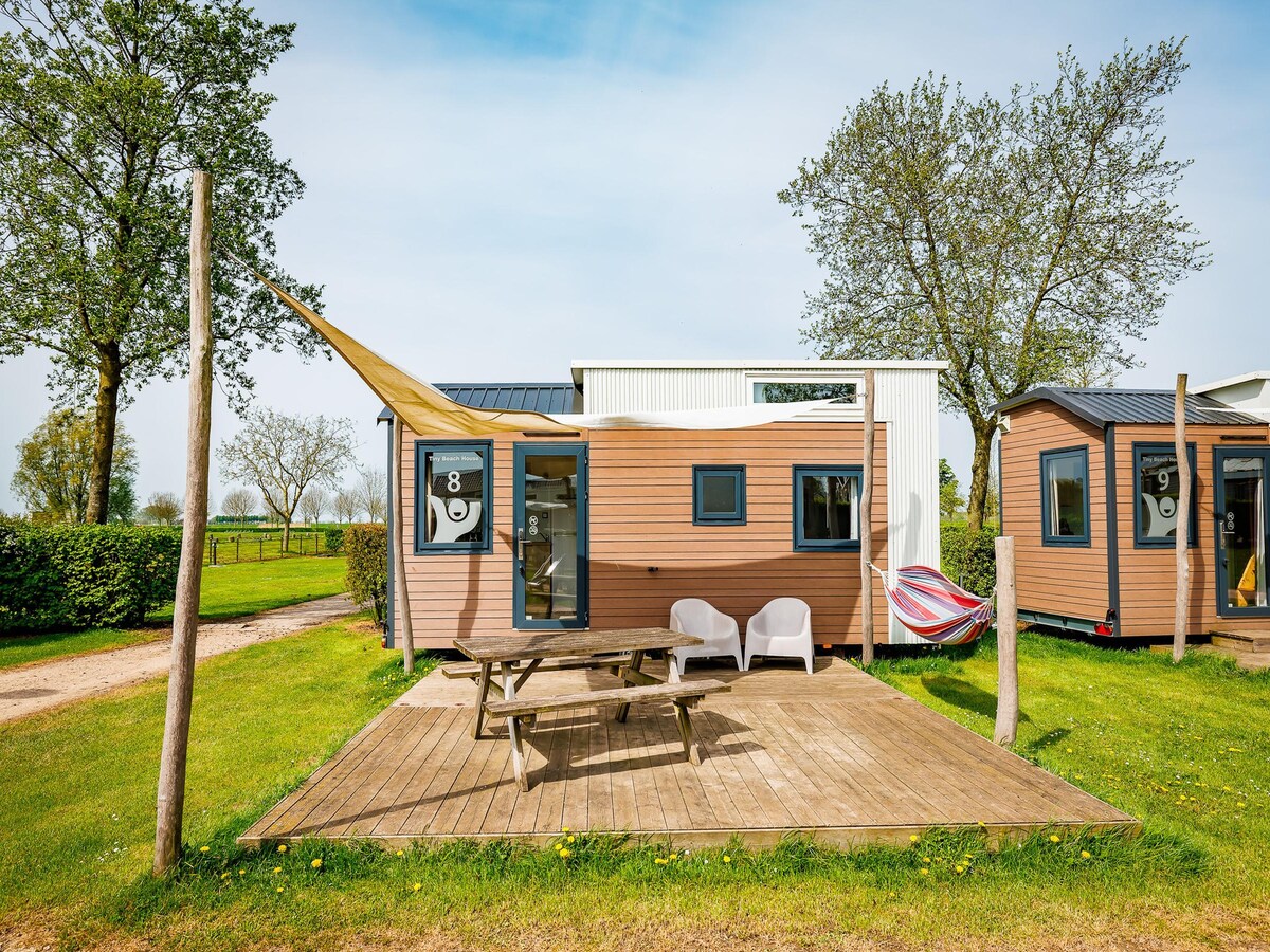 Sfeervol chalet voor 4 personen op Eiland van Maurik in Maurik