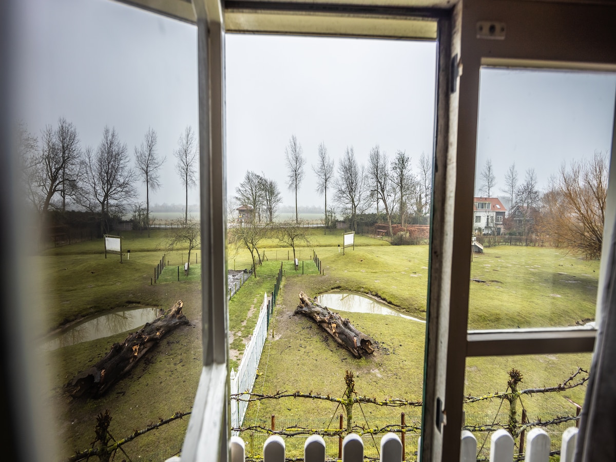 Smaakvol vakantiehuis in monumentale schuur in Vrouwenpolder in Vrouwenpolder