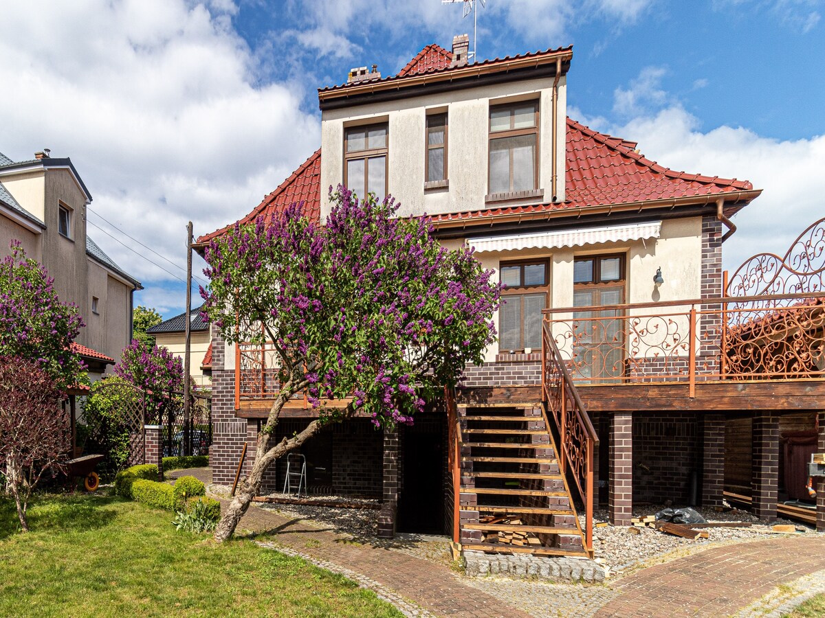 Ruim vakantiehuis in Swinoujscie voor 8 personen met wellness in Swinoujscie
