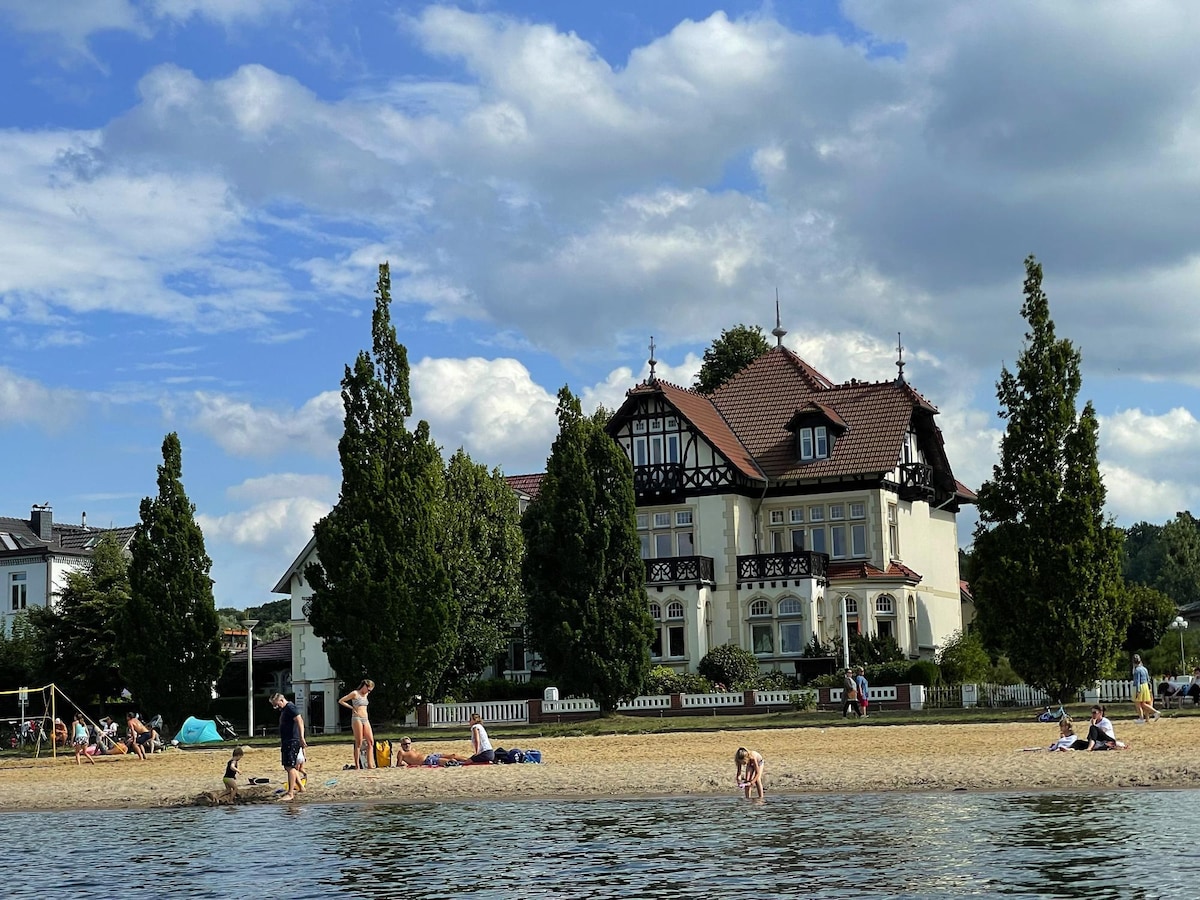2-persoons luxe appartement direct aan het strand in Schwerin in Schwerin
