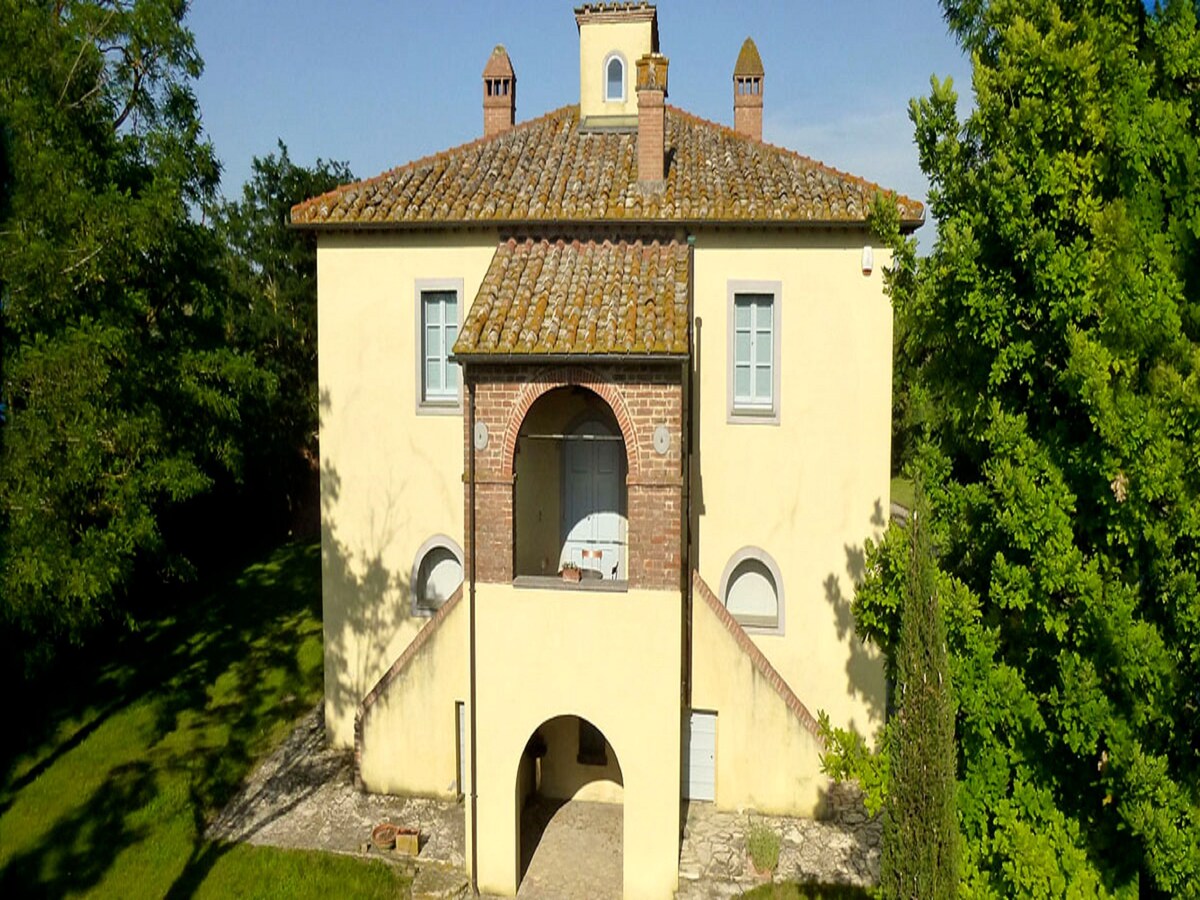 Privézwembad en Toscaanse charme in vakantiehuis Poggio Casale, Chiusi in Chiusi